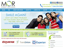 Tablet Screenshot of morcredit.com